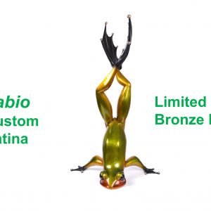 Fabio - Custom Bronze Frog
